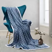 水星家纺 DH雪貂绒毯 浮光