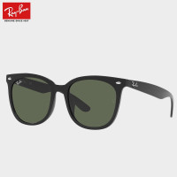 雷朋(RayBan) RayBan雷朋春夏新品大框太阳镜0RB4379D送爱人 601/71 黑色框 深绿色片