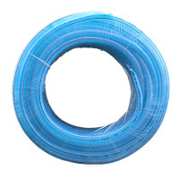 塑料软管家用冲洗PVC透明管软管蓝加厚4分*50m