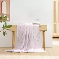 水星家纺 茶醉书香夏被 200*230