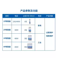 1P20A空气开关