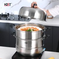 华典世通 食品级不锈钢材质 40cm 锅底复底 三层 一个