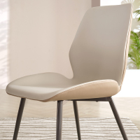 LAZBOY乐至宝软包餐椅家用轻奢小户型客厅餐厅椅子美式PTLZ.930