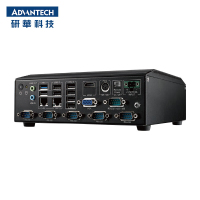 研华科技(ADVANTECH)工控机嵌入式无风扇J1900迷你小主机AIMC-2000/8G/512G/电源适配器