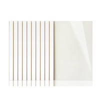 晋龙泰 热熔封套 热熔装订机专用装订封皮 18mm 白色 10个/包