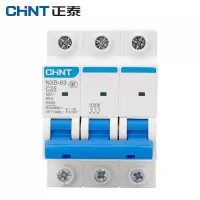 正泰(CHNT)过载保护空开开关 NXB-63 3P C25A 单位:只