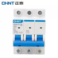 正泰(CHNT)过载保护空开开关 NXB-63 3P C63A 单位:只
