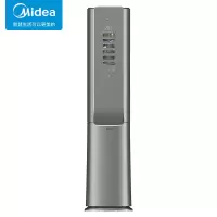 美的(Midea)空调柜机 3匹鲜净感空气机 智能空调 榭湖银一级变频立式柜机 KFR-72LW/T5 标准安装