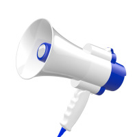 大功率锂电池手持扩音器 喊话器 录音喊话喇叭