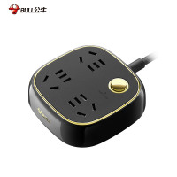 公牛(bull) R6030 1.5米 复古风 插座 插线板 插排 拖线板