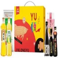 金龙鱼|YU悦粮油礼盒A2 2070ml+1400g