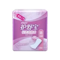 护舒宝轻柔纯棉感轻薄护垫无香20片包