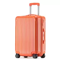 WRC糖果色亮面时尚旅行箱W-9013 粉红色 24寸