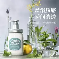 Amino mason 氨基研护发素 氨基酸无硅油进口滋润修护控油男女通用护发膏护发液 平衡控油护发素