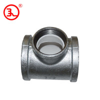 建支 热镀锌衬塑等径三通/内丝三通 玛钢 2.5寸 DN65 1个