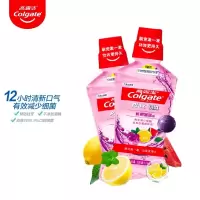 高露洁(Colgate)贝齿鲜果薄荷漱口水500ml*2