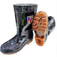 上中美海中筒雨靴圆头平跟 男女款42码