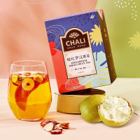 CHALI茶里 茶叶 养生茶 桔红罗汉果茶80g茶包袋泡茶菊花茶罗汉果茶桔红组合花茶 10包/盒 桔红罗汉果茶盒装80g