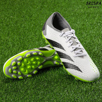 阿迪达斯 (adidas)猎鹰中端AG足球鞋 ACCURACY.3 L 2G/3G短钉IG5168 白绿 IG5168