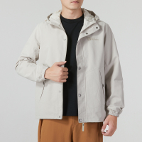 狼爪男子户外休闲衣冲锋衣23秋冬运动服连帽防风夹克外套5321172