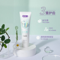 舒客悠净清新益生菌牙膏(清悦鲜果 调节酸碱平衡牙齿去黄去渍 悠净清新益生菌牙膏120克*1