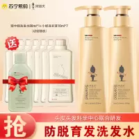 阿道夫防脱育发300mlx2生姜洗发水套装600ml (洗发液300ml +洗发液300ml )