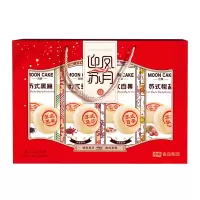 华美 迎凤经典月饼礼盒 800g