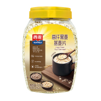 西麦 高纤黑麦谷物燕麦片 1000g/罐 单位:罐