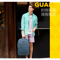 美旅 格纹双肩包蓝色325*455*140