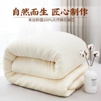 新疆棉被纯棉花被子冬被全棉春秋被芯棉絮床垫被褥子单人学生棉胎
