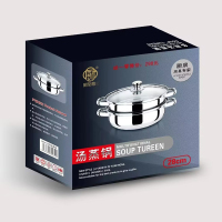 企业定制 厨至尊 28cm不锈钢加厚双层蒸锅汤锅
