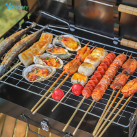 邦本色 家用户外可折叠烧烤炉 便携多功能露营烧烤炉子烧烤架