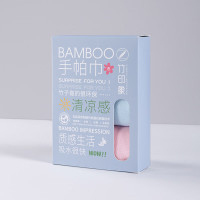 竹印象(BAMBOO IMPRESSION)全竹爽肤手帕巾两件套