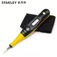 史丹利 66-133-23 高级数显测电笔130MM电工用多功能漏电检测笔220V验电笔试电笔(五件)