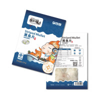 么么妹免浆黑鱼片水煮鱼片半成品冻鱼片海鲜水产火锅食材250g*3包组合