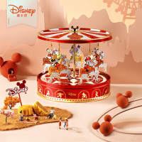 迪士尼快乐童梦糕点礼盒360g流心奶黄饼奶香蛋黄饼蛋黄白莲蓉饼组合装月饼礼盒