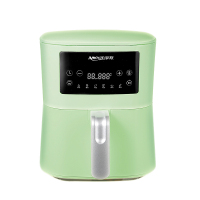 亚摩斯(AMOS)-A 空气炸锅AS-AF360 绿色 无油空气炸 不粘炸篮 提篮记忆