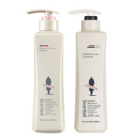 阿道夫滋润修护洗发水680ml 水感润养洗发露玫瑰精华护发素680ml