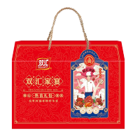 双汇(Shuanghui)熟食香卤猪肉酱香卤味礼盒猪脆耳凉菜下酒菜 双汇熟食家宴1580g