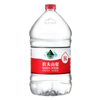 农夫山泉 饮用天然水饮用水 5L*4桶 整箱装 桶装水