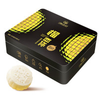 集味轩 中秋月饼礼盒 炫彩水果月饼榴莲冰皮月饼广式月饼混合口味