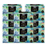洁柔 face油画系列抽纸4层80抽*14包 BR128-14E