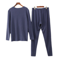 双安(AA) 蓝色秋衣秋裤 L 1套