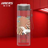 哈尔斯(HAERS)故宫文创联名款 云鹤系列玻璃杯