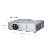 s2c 松下(Panasonic)PT-BX440C 投影仪 投影机办公 (4500流明 1.6倍变焦 HDMI接口)