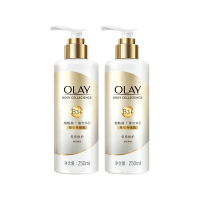 OLAY玉兰油身体乳烟酰胺+VC保湿滋润全身补水女夏持久留香250ml*2