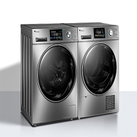 小天鹅(LittleSwan)10kg滚筒洗衣机全自动+热泵烘干机家用TG100V87MIY+TH100VH87WY