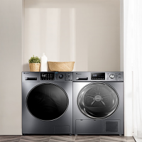 小天鹅(LittleSwan)10kg滚筒洗衣机全自动+热泵烘干机组合TG100V86WMDY5+TH100-H32Y