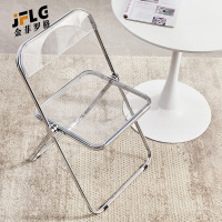 金菲罗格透明椅子亚克力家用餐椅 透明色
