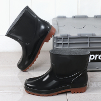 浙安广消 防砸雨鞋 37 耐酸碱油CE认证防水雨鞋水鞋